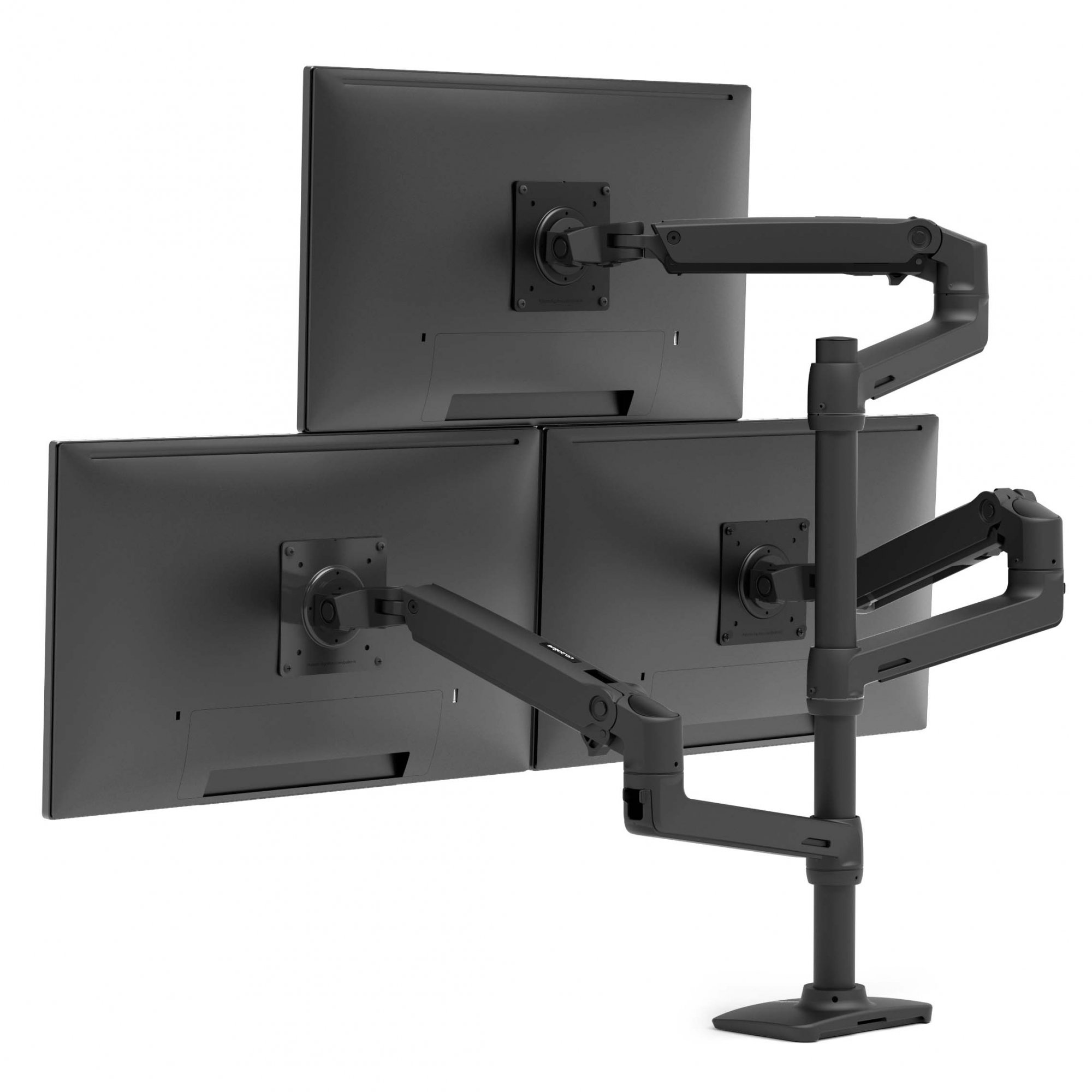 Ergotron LX Desk Mount Triple Monitor Arm