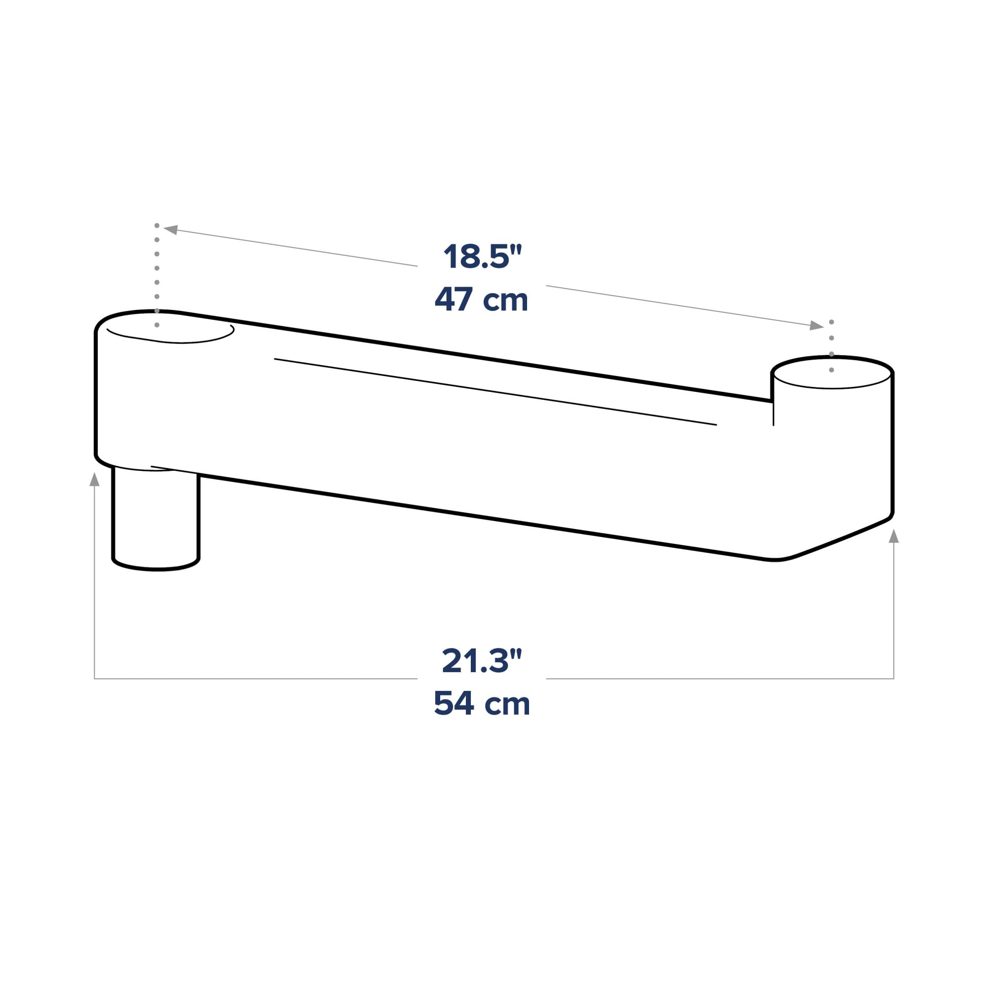 Ergotron 98-547-251 CareFit Combo Extender