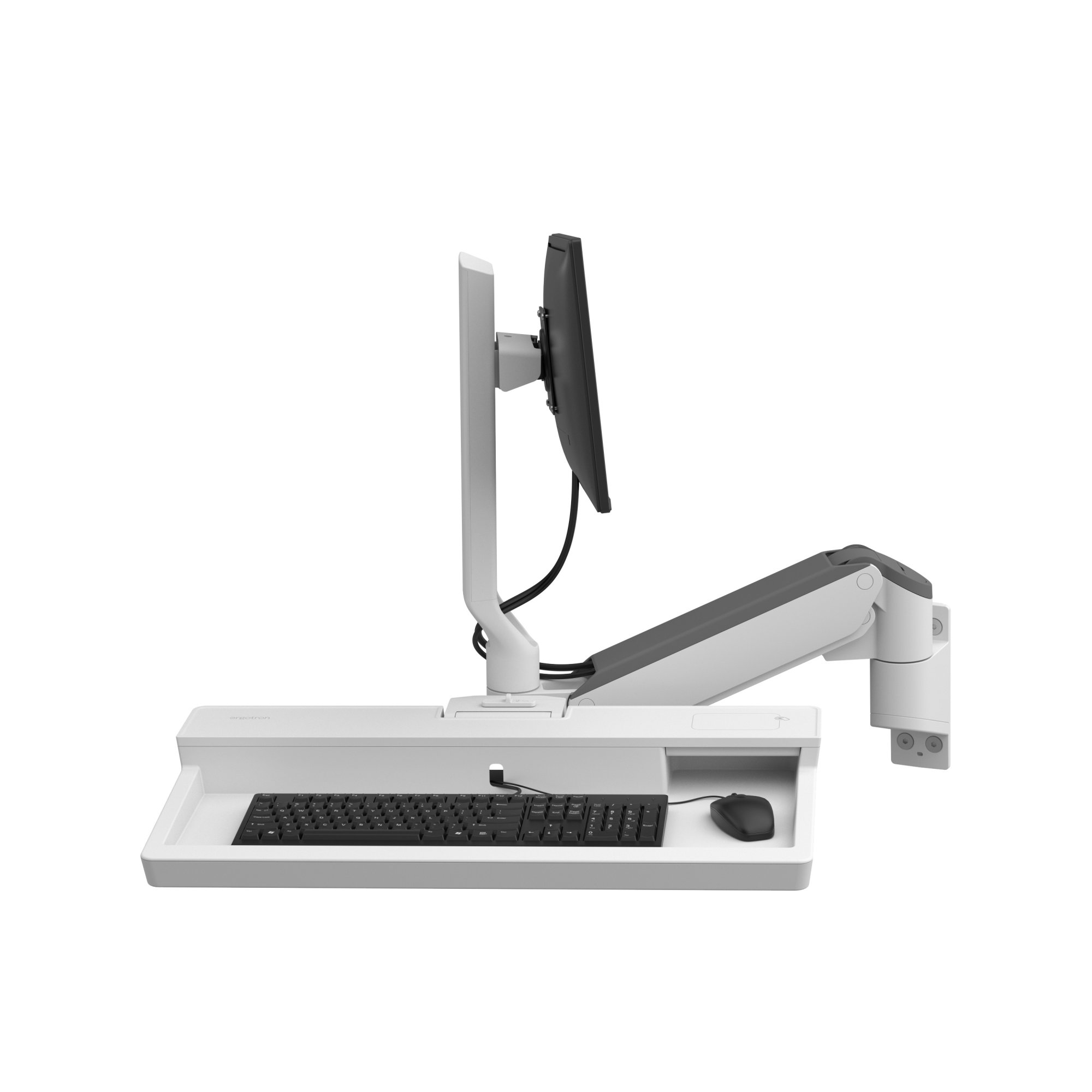 Ergotron 45-621-251 CareFit Combo Keyboard and Monitor Mount Arm