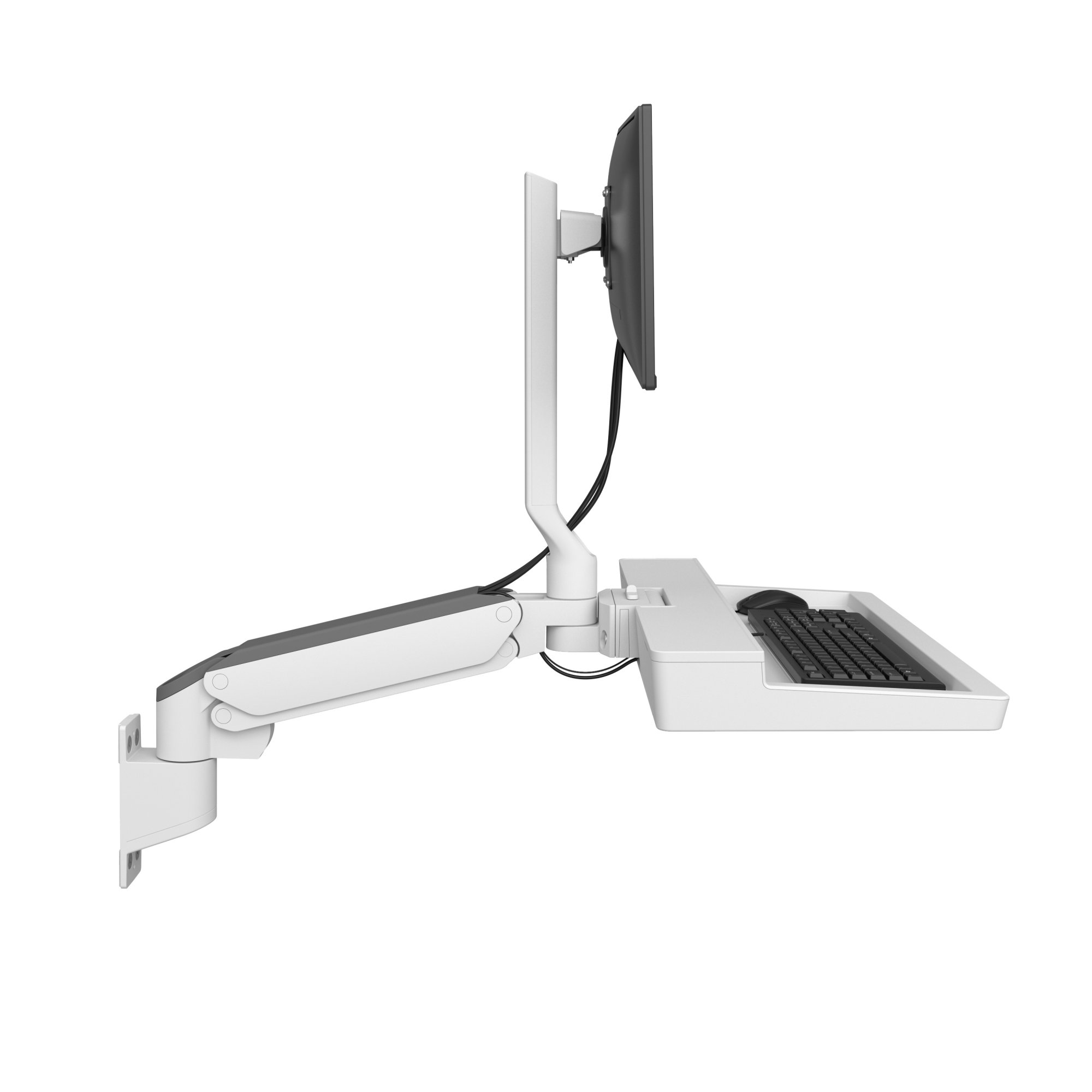 Ergotron 45-621-251 CareFit Combo Keyboard and Monitor Mount Arm