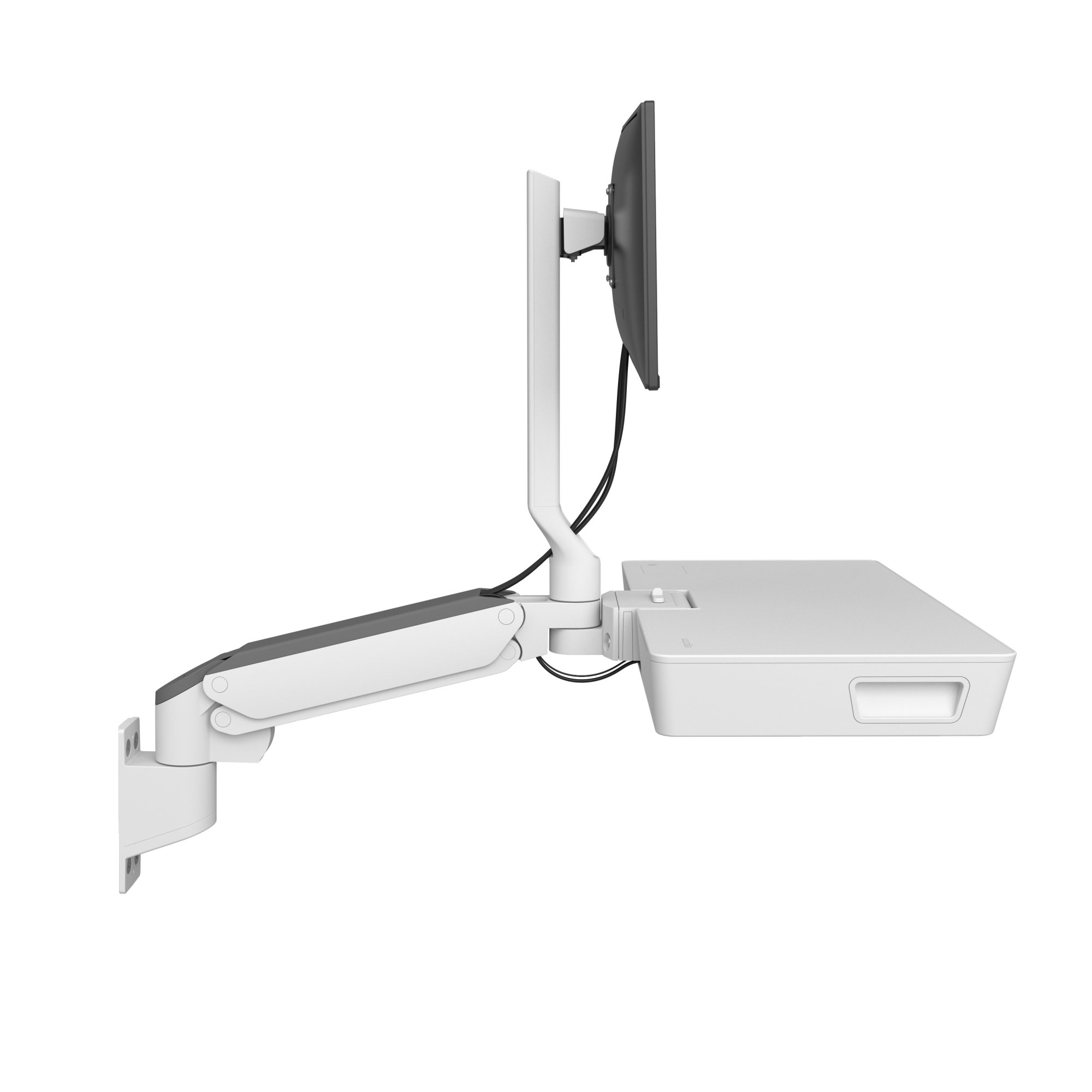 Ergotron 45-622-251 CareFit Combo Arm with Worksurface