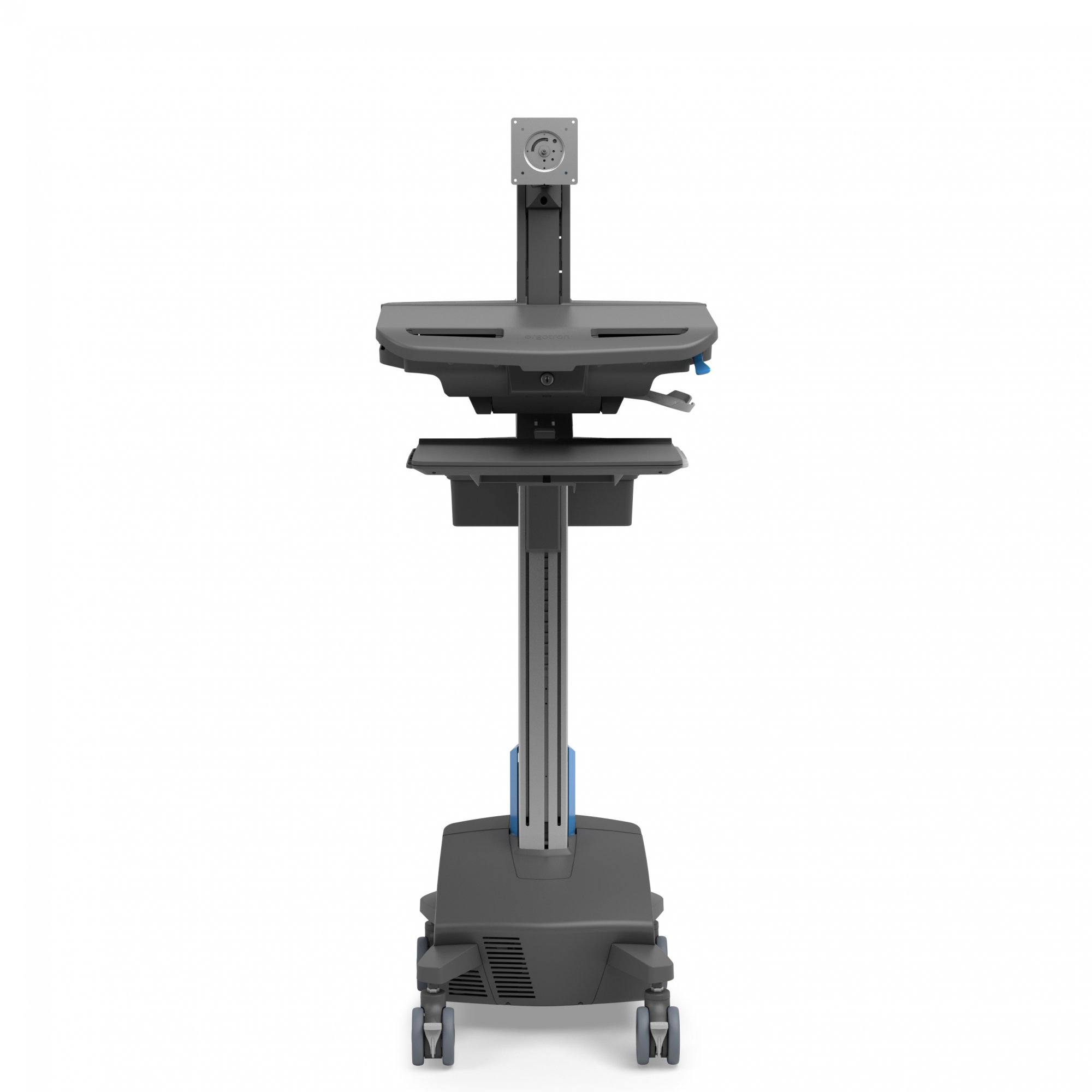 Ergotron SV42-8302-1 SV LCD Pivot Cart, LiFe Powered (no drawers)