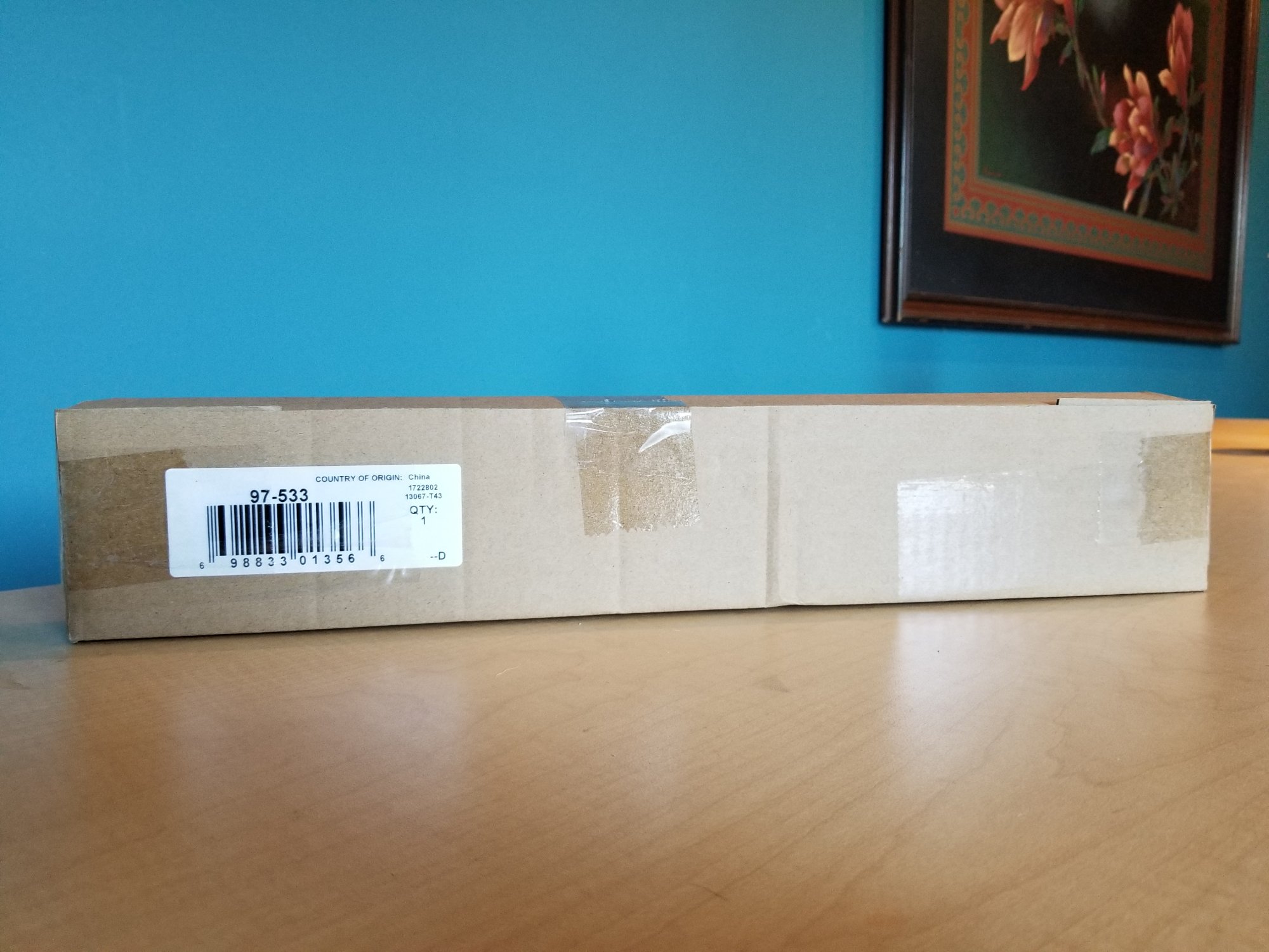 Open Box:  Ergotron 97-533 Wrist Rest, Antimicrobial