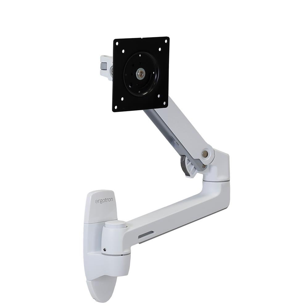 Ergotron 45-243-216 LX Wall Mount LCD Monitor Arm (white)