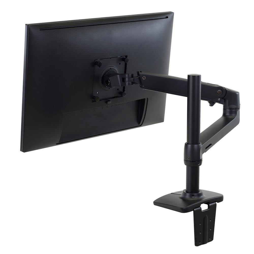 Ergotron 45-537-224 LX Desk Mount Monitor Arm, Tall Pole (matte black)
