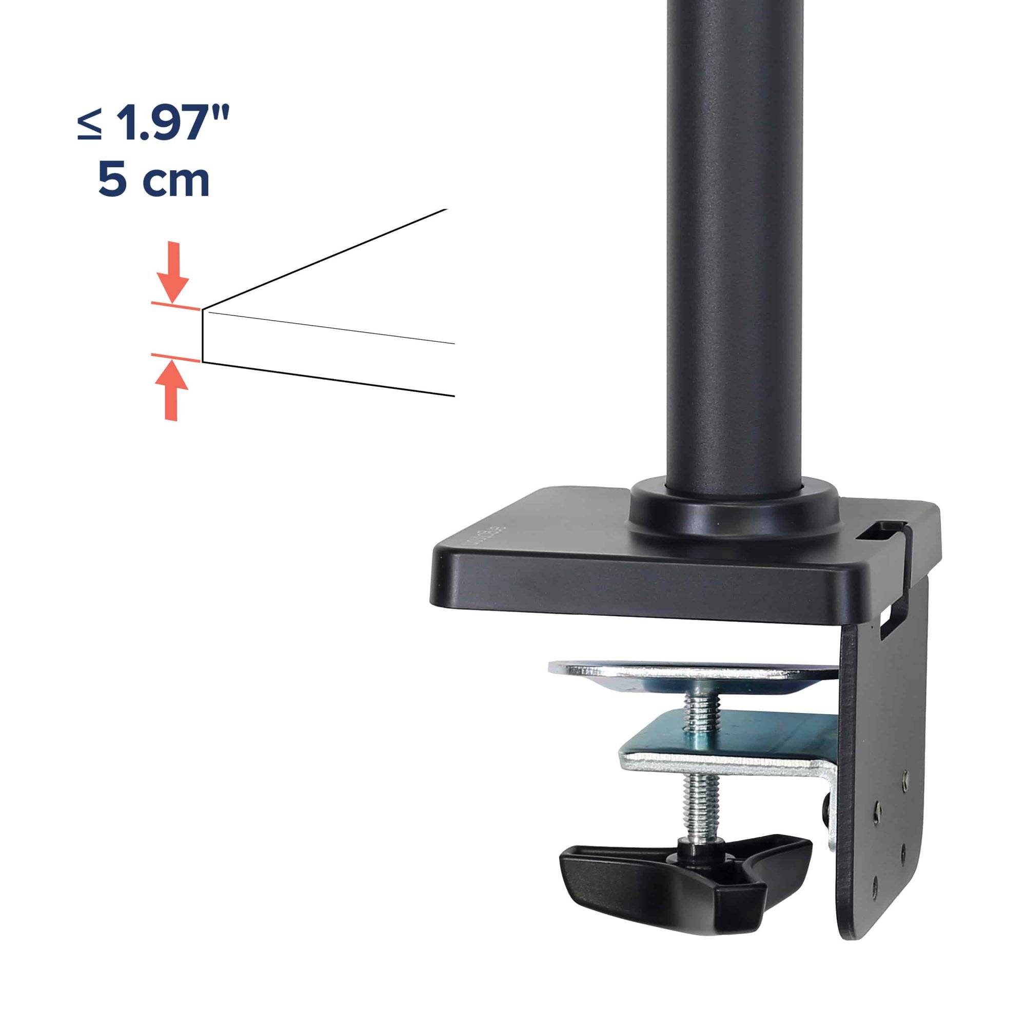 Ergotron 45-669-224 NX Single Monitor Swing Arm Desk Mount