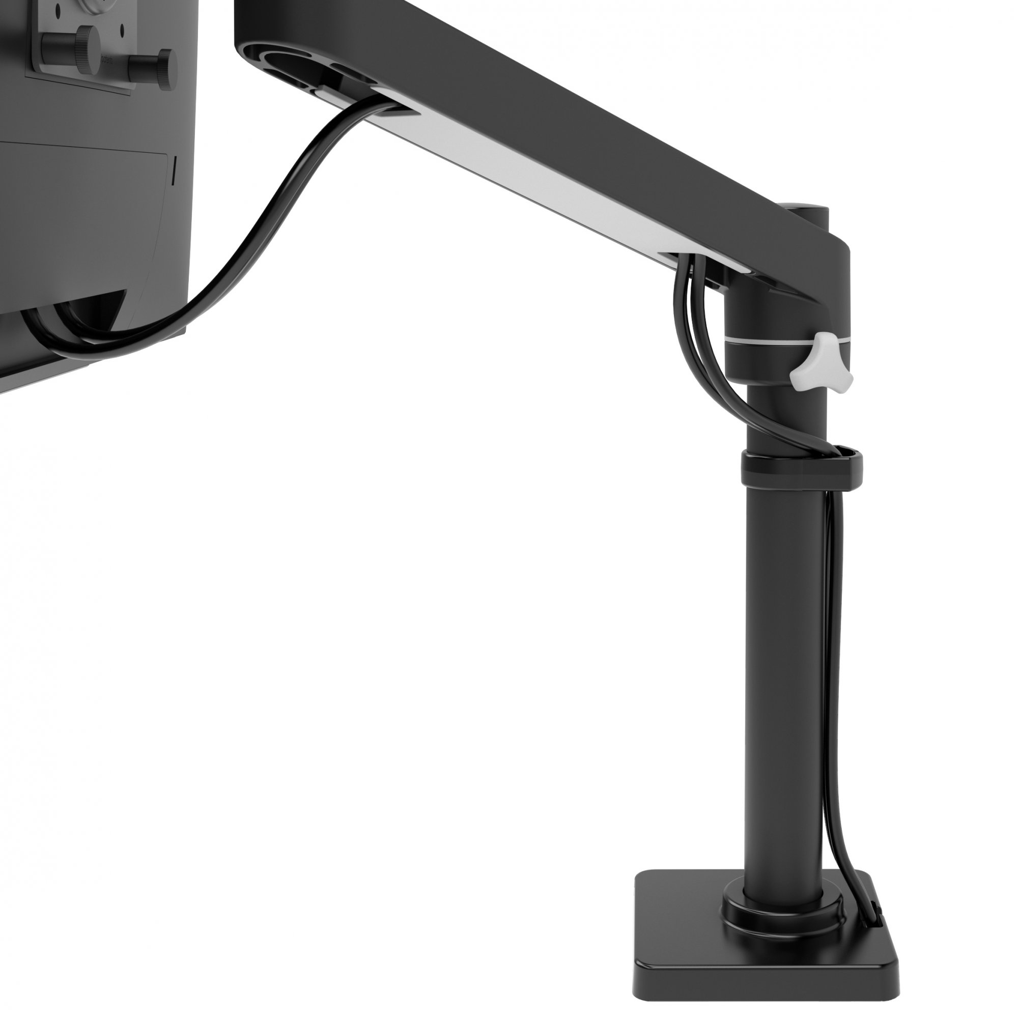 Ergotron 45-669-224 NX Single Monitor Swing Arm Desk Mount