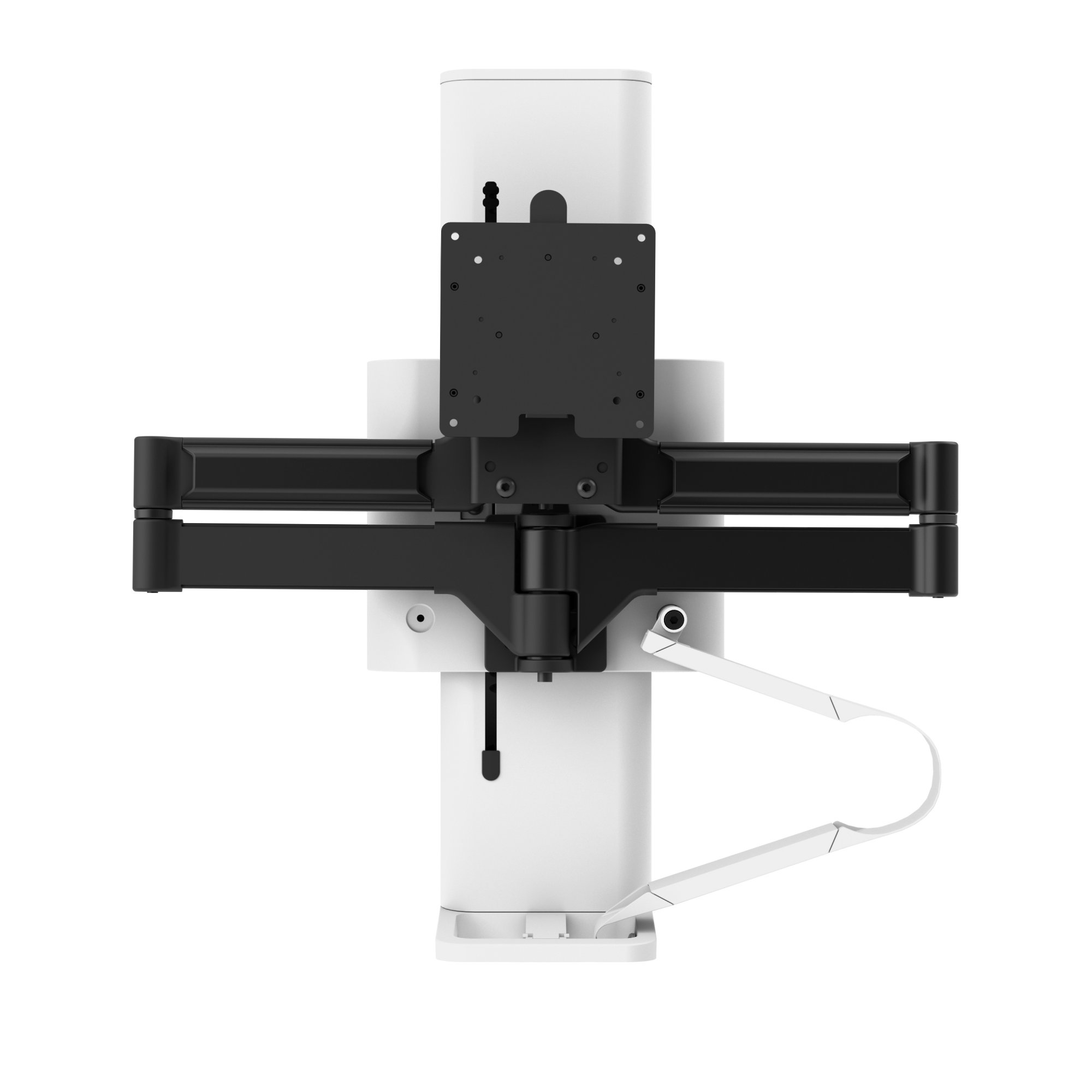 Ergotron TDS-MA-FS-251 TRACE Monitor Mount with Slim-Profile Clamp (white)