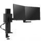 Ergotron TDD-MA-PA-224 TRACE Dual Monitor Mount with Panel Clamp (black)
