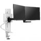 Ergotron TDD-MA-PA-251 TRACE Dual Monitor Mount with Panel Clamp (white)