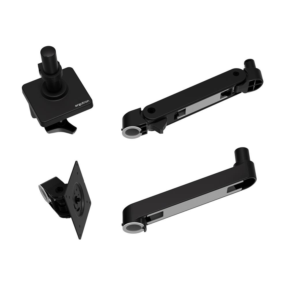 Ergotron 45-682-292 LX Pro Desk Mount Single Monitor Arm (black)