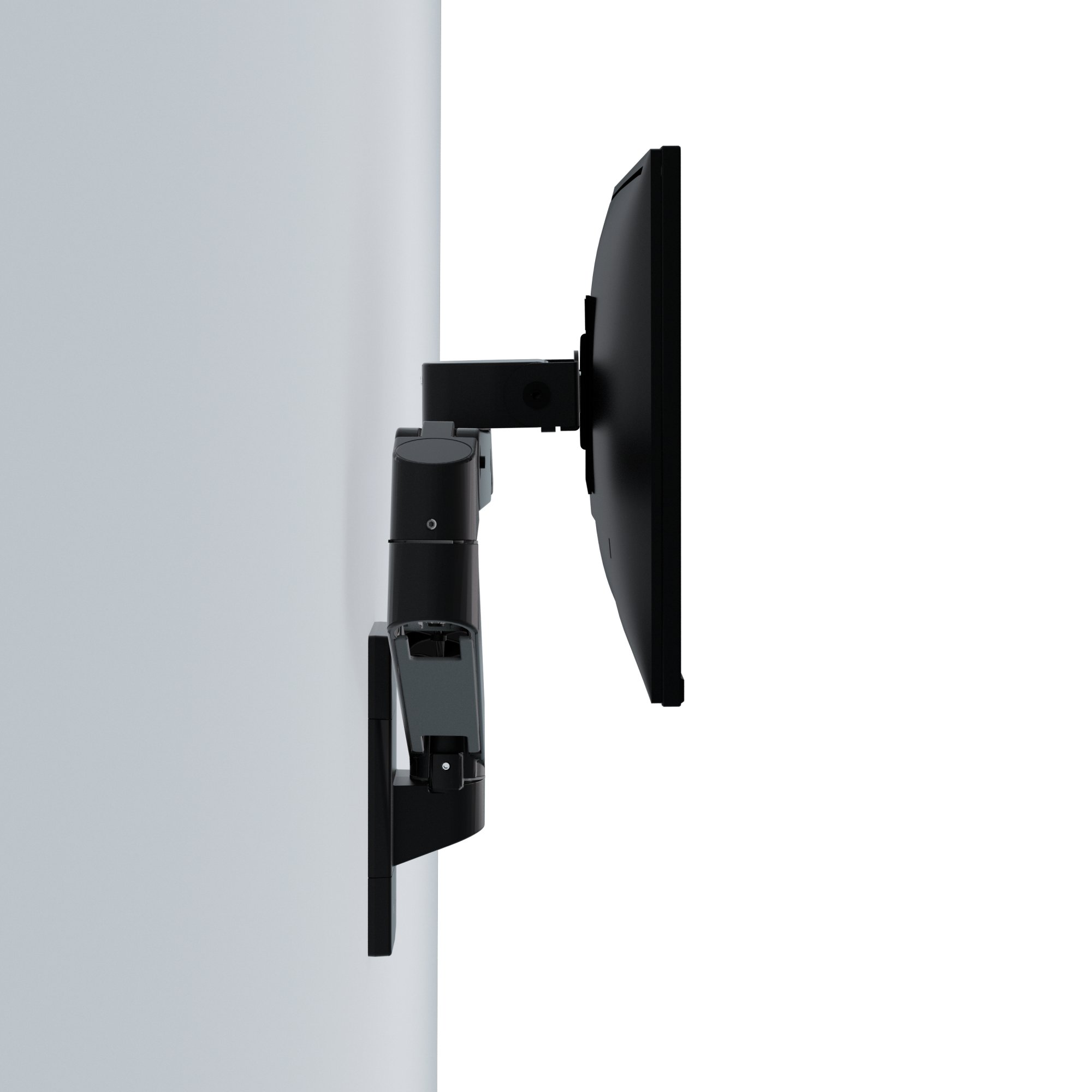 Ergotron 45-683-292 LX Pro Single Monitor Arm Wall Mount (black)