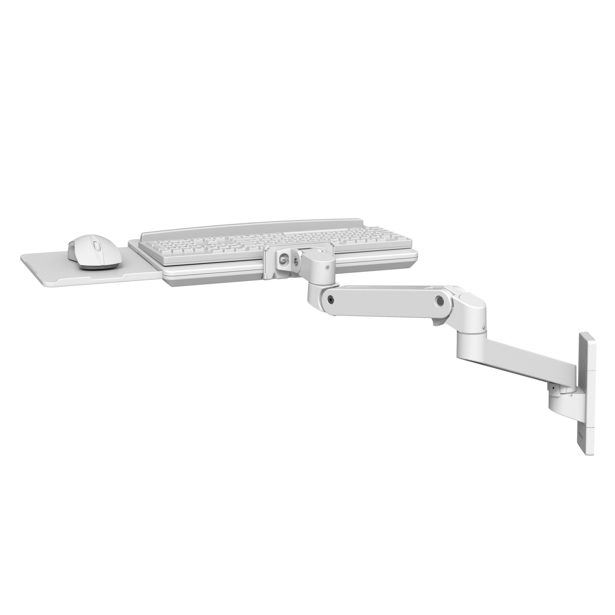Ergotron 45-685-290 LX Pro Adjustable Wall Mount Keyboard Arm (white)