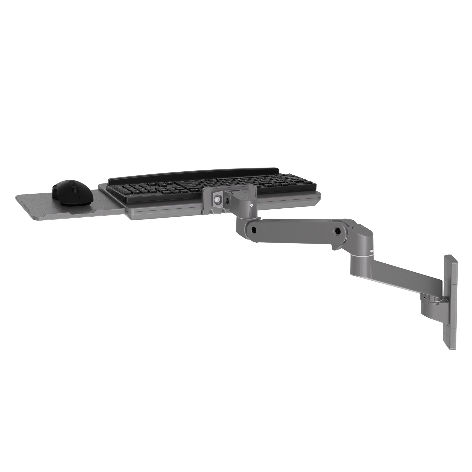 Ergotron 45-685-293 LX Pro Adjustable Wall Mount Keyboard Arm (grey)