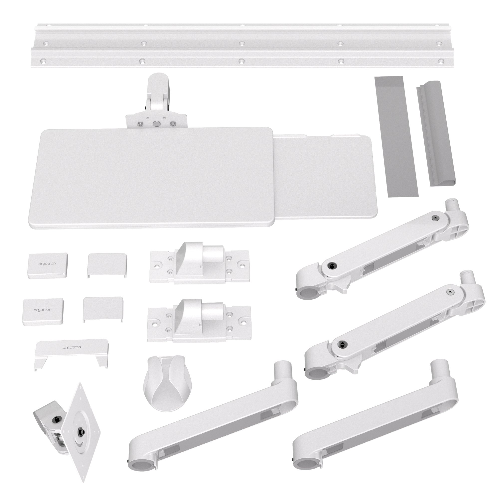 Ergotron 45-696-290 LX Pro Wall Mounted Computer Workstation (white)