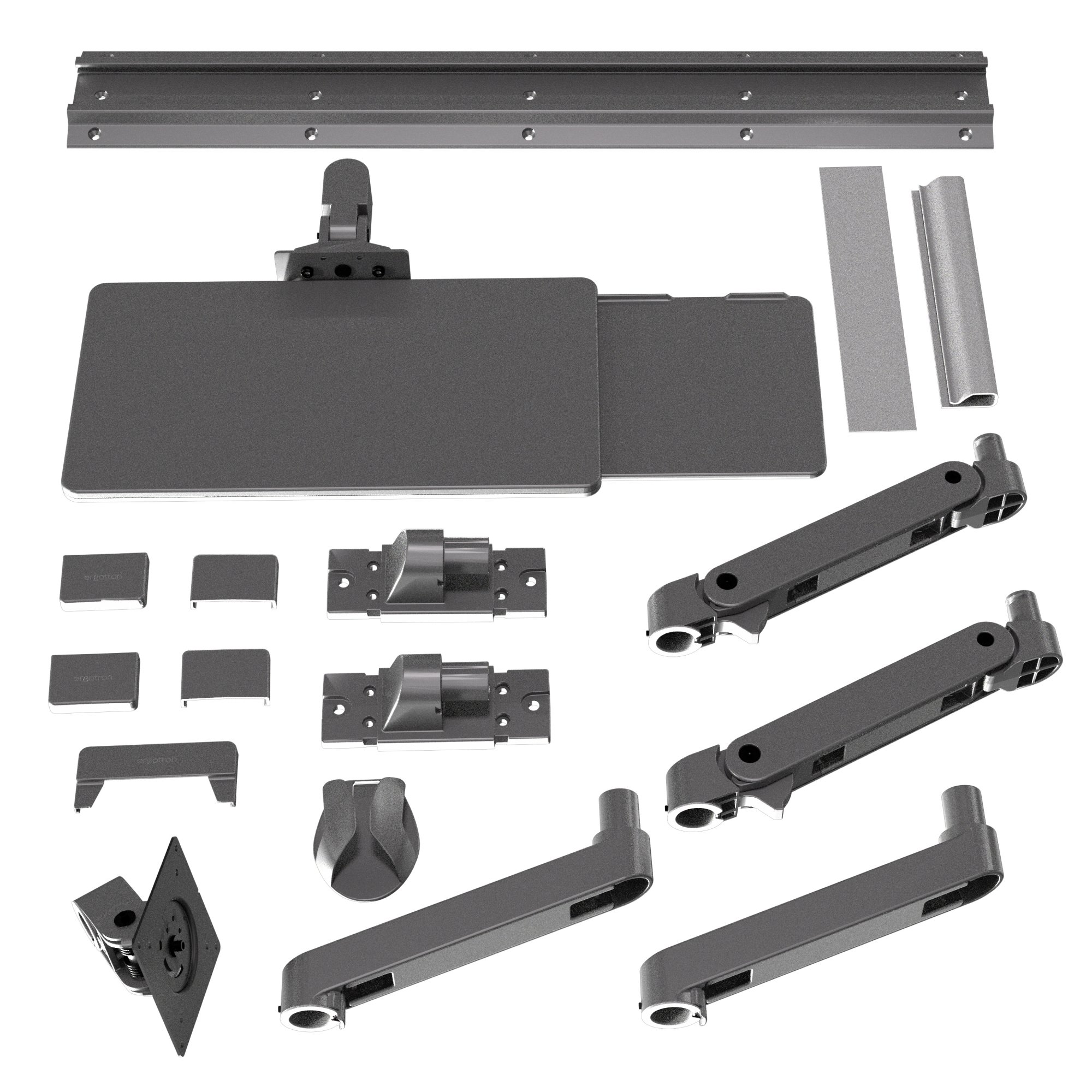 Ergotron 45-696-293 LX Pro Wall Mounted Computer Workstation (grey)