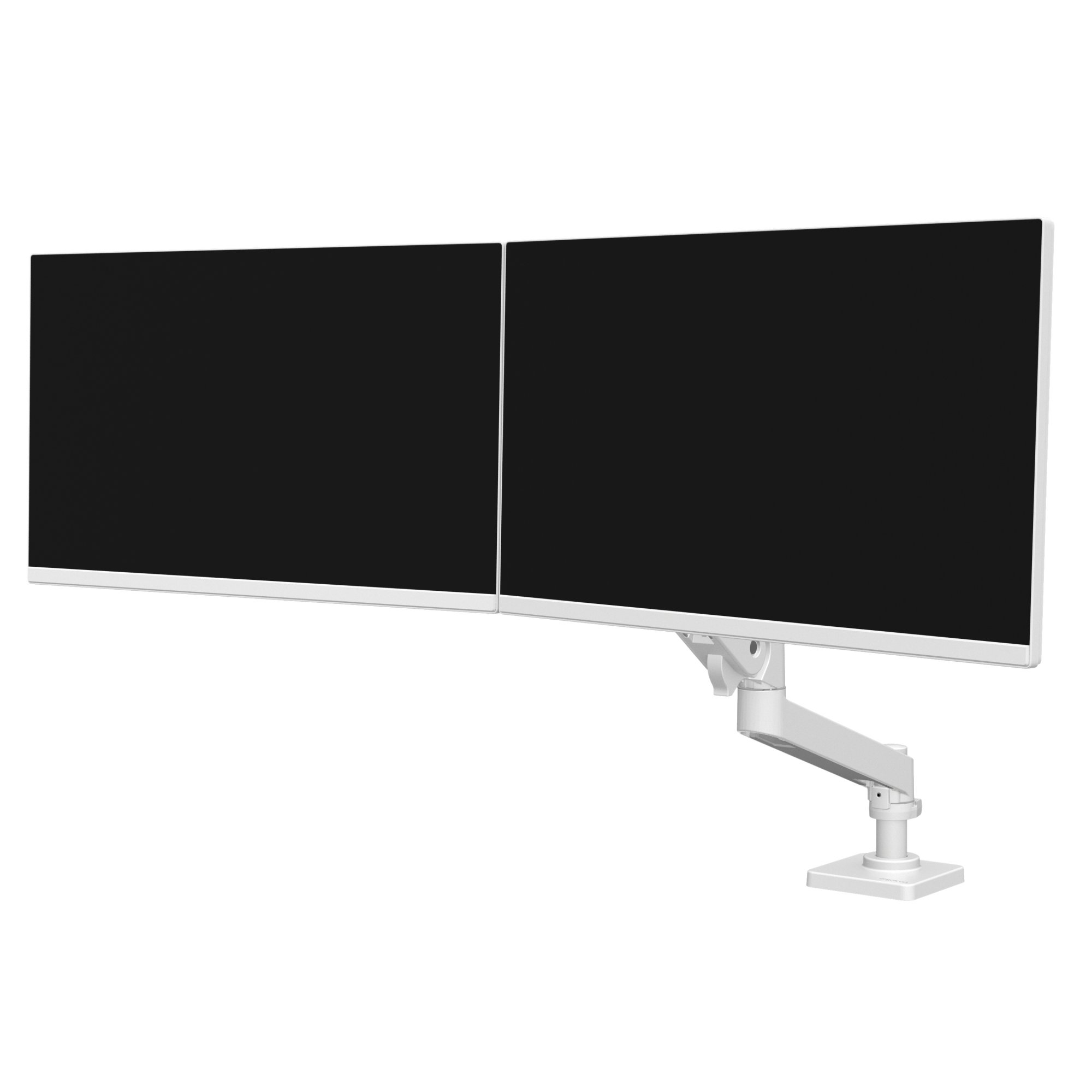 Ergotron 45-684-290 LX Pro Desk Mount Dual Monitor Direct Arm (white)