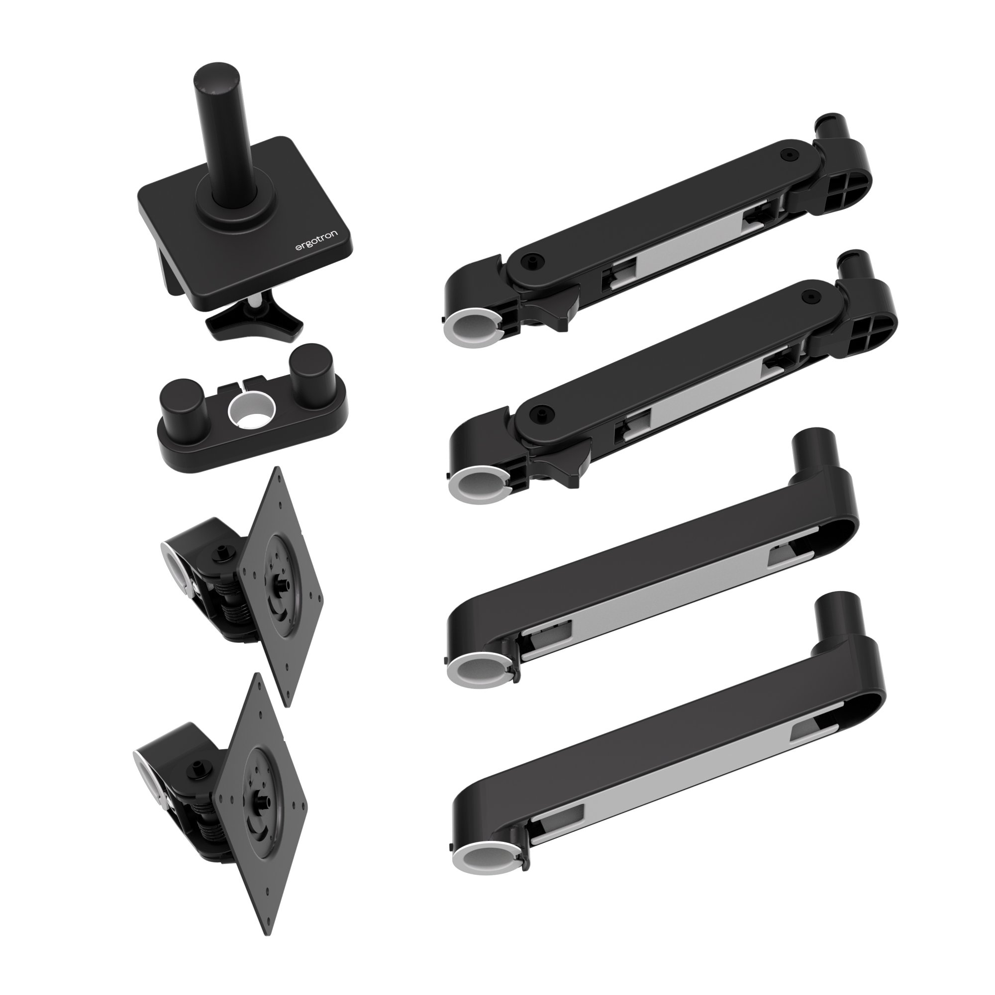Ergotron 45-686-292 LX Pro Dual Monitor Side-by-Side Arm (black)
