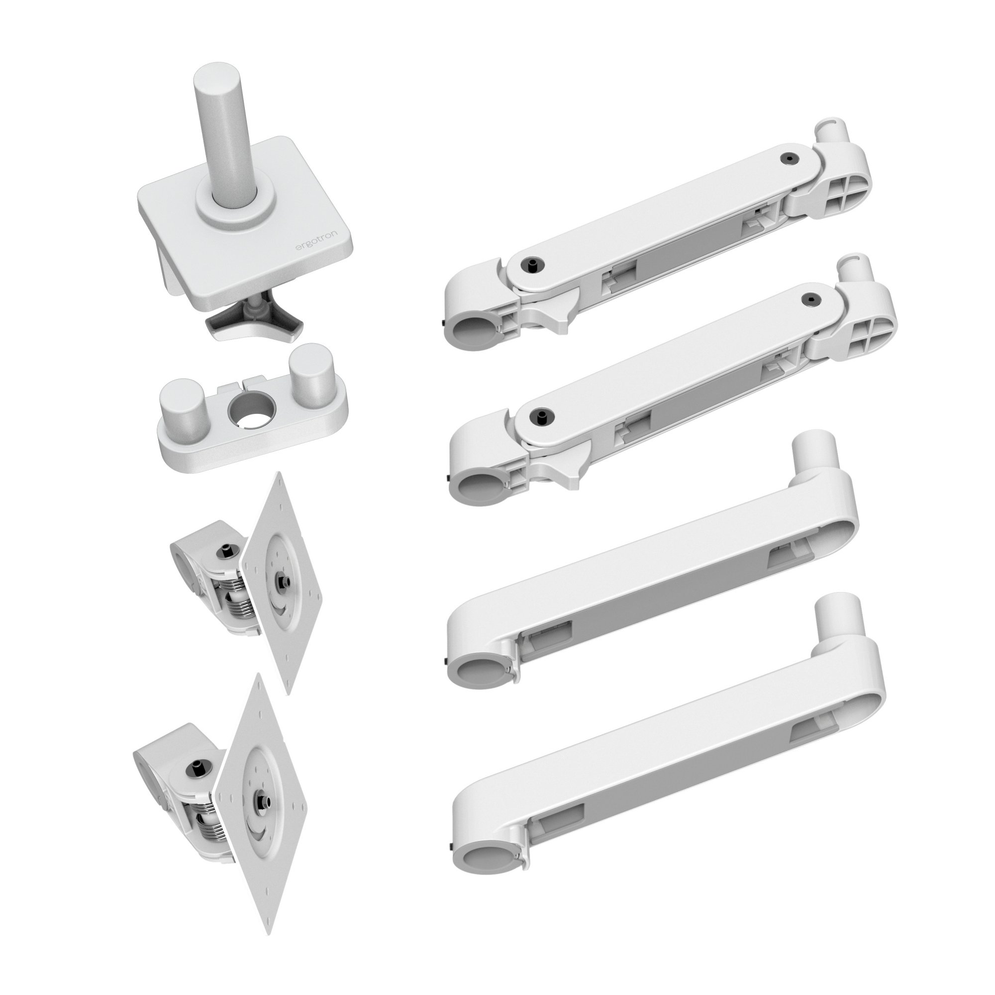 Ergotron 45-686-290 LX Pro Dual Monitor Side-by-Side Arm (white)