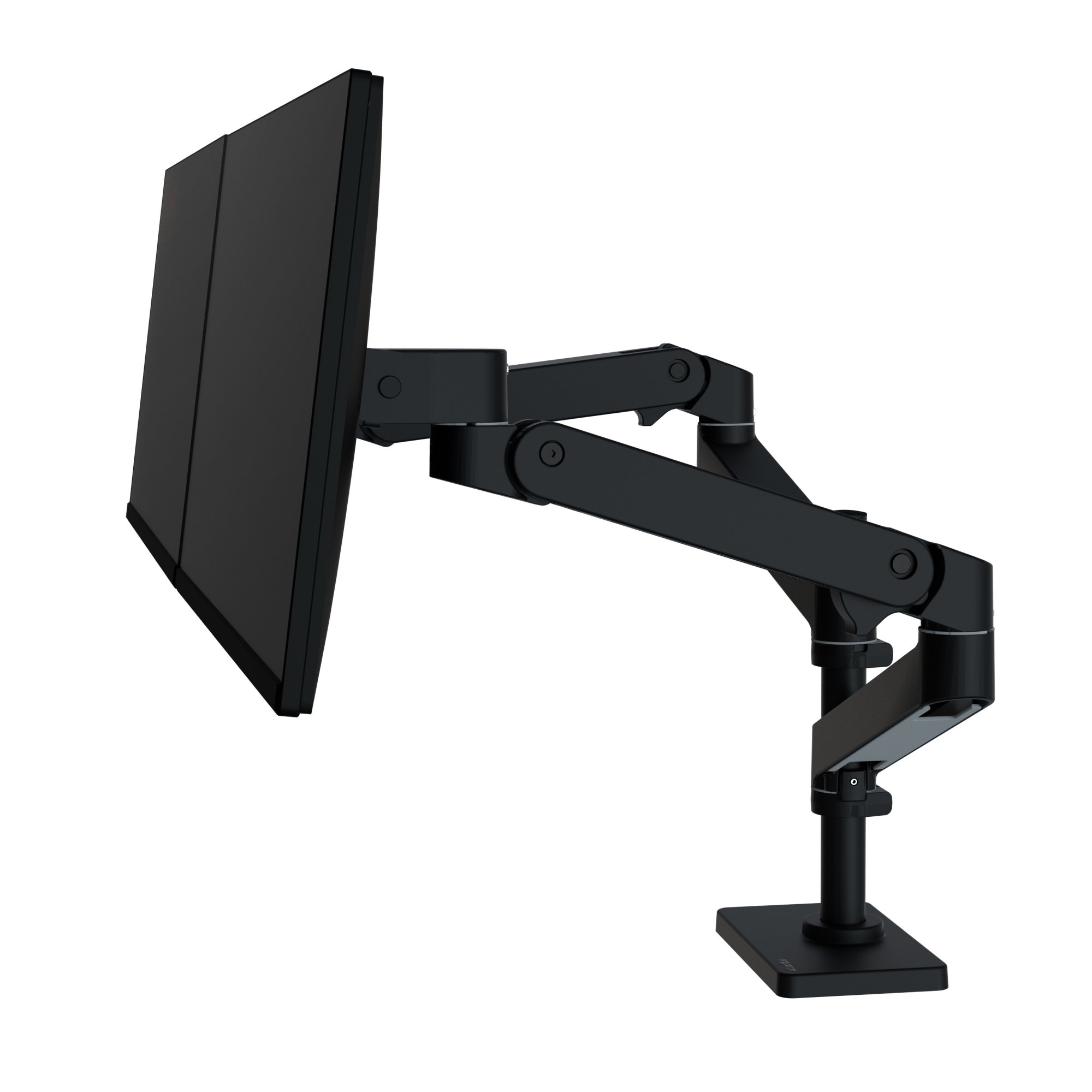 Ergotron 45-690-292 LX Pro Dual Monitor Desk Mount Stacking Arm (black)