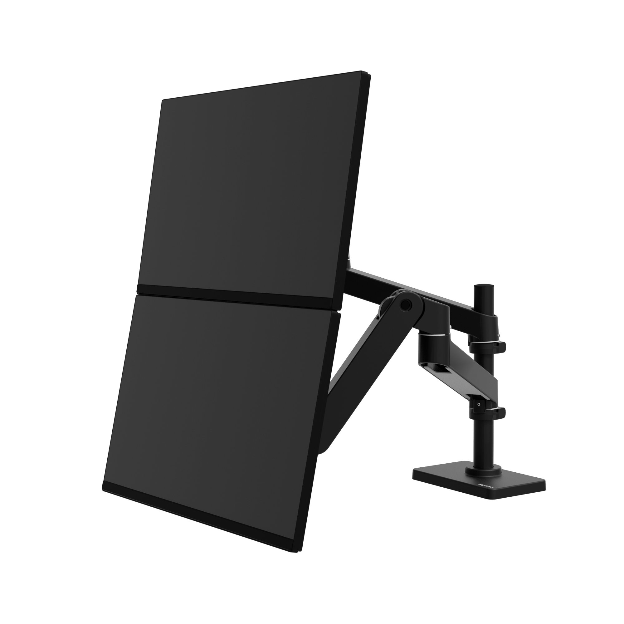 Ergotron 45-690-292 LX Pro Dual Monitor Desk Mount Stacking Arm (black)