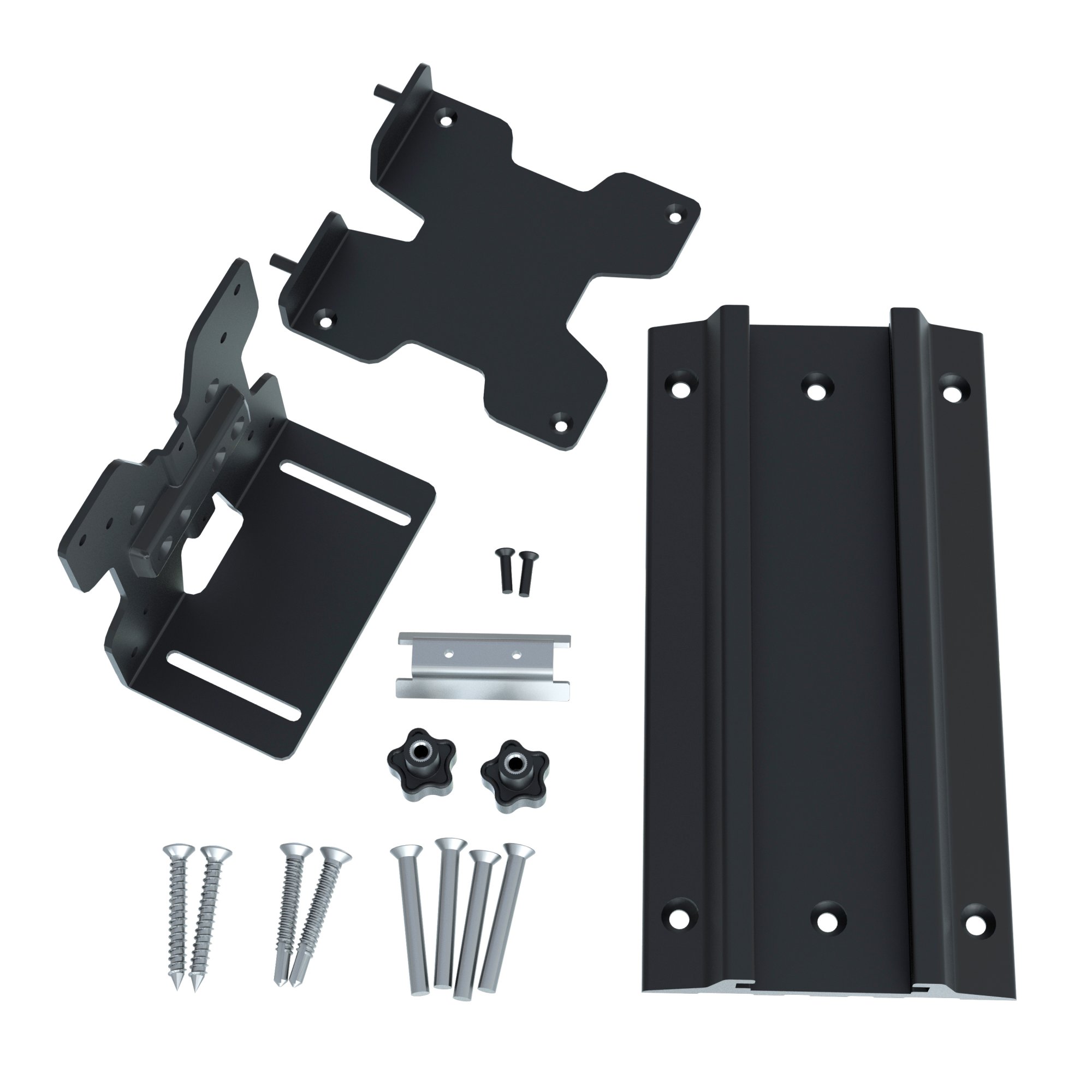 Ergotron 98-721-292 Mini PC Mount with Wall Track Black