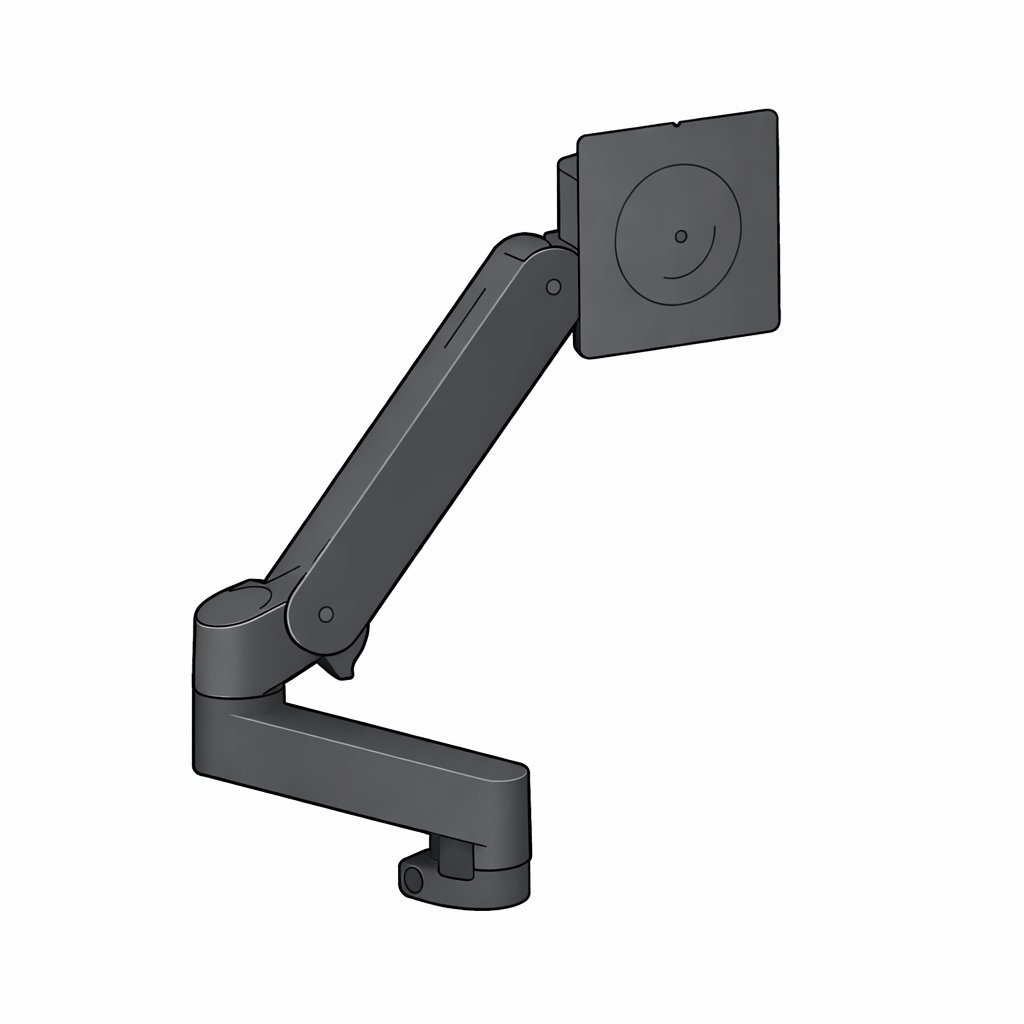 Ergotron 98-734-292 LX Pro Monitor Arm Expansion Kit (black)