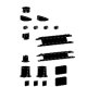 Ergotron 98-744-632 LX Pro Spare Parts Kit for Wall Arms (black)