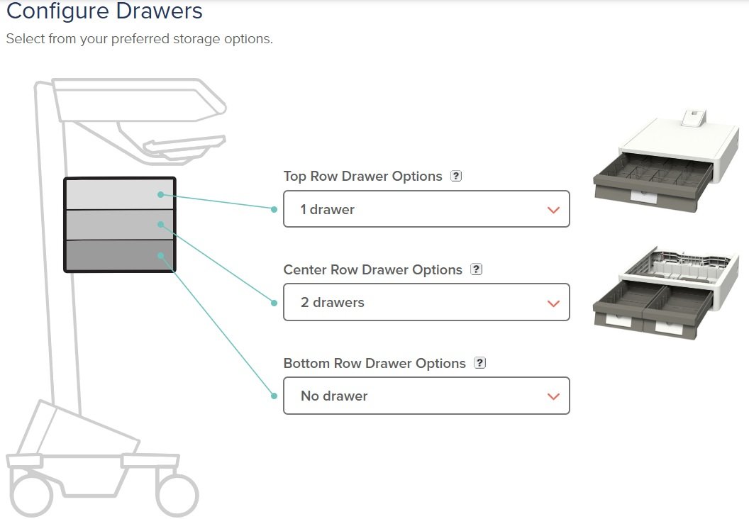 3 Drawers (Tier 2 Std 1x2) - M111-1101-112002-1-1