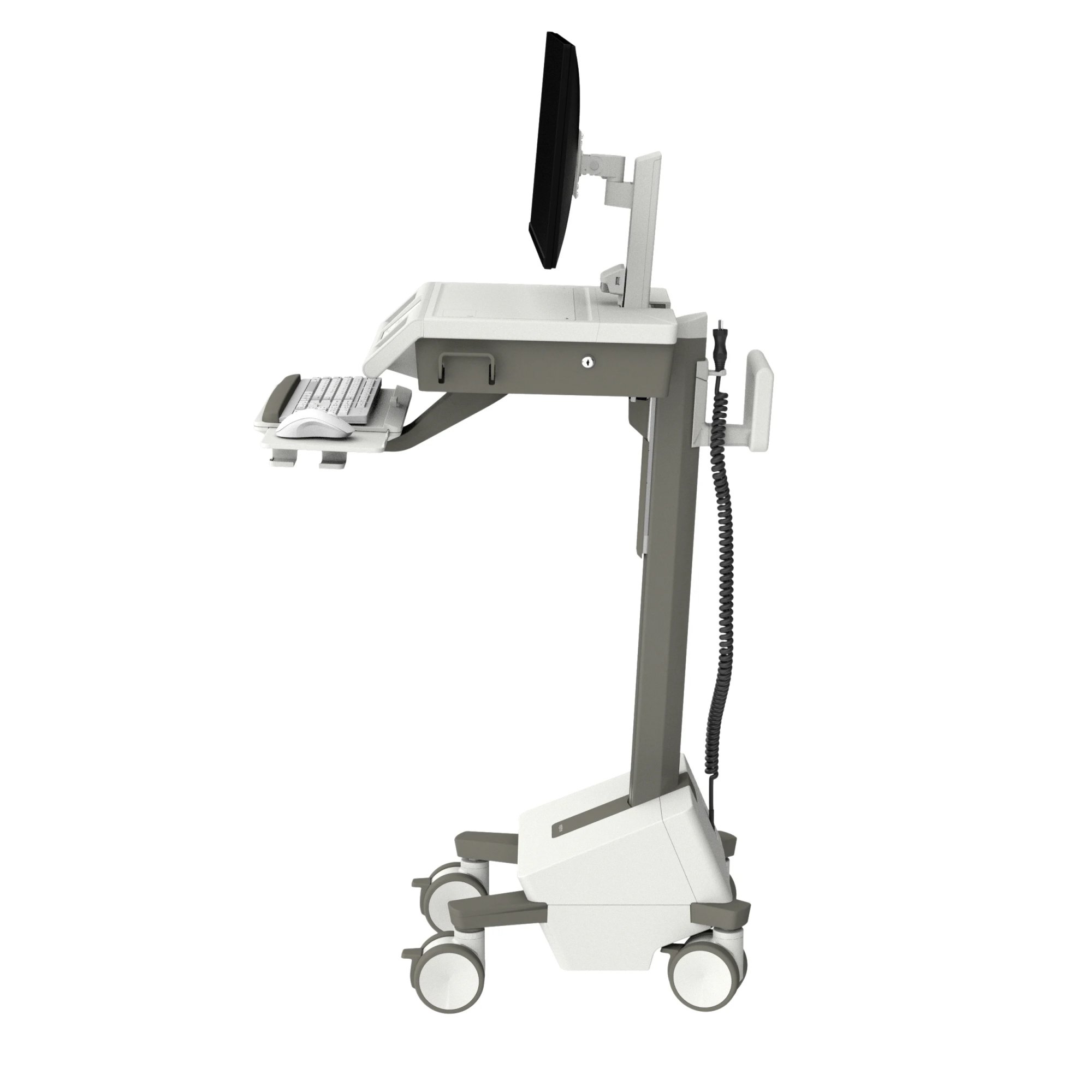 Ergotron M211-1101-100000-1-1 Mosaic LCD Cart, DC Power, No Drawer