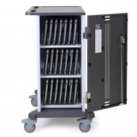 Ergotron YES24-CHR-1-65 YES24 Adjusta Charging Cart, Pre-wired