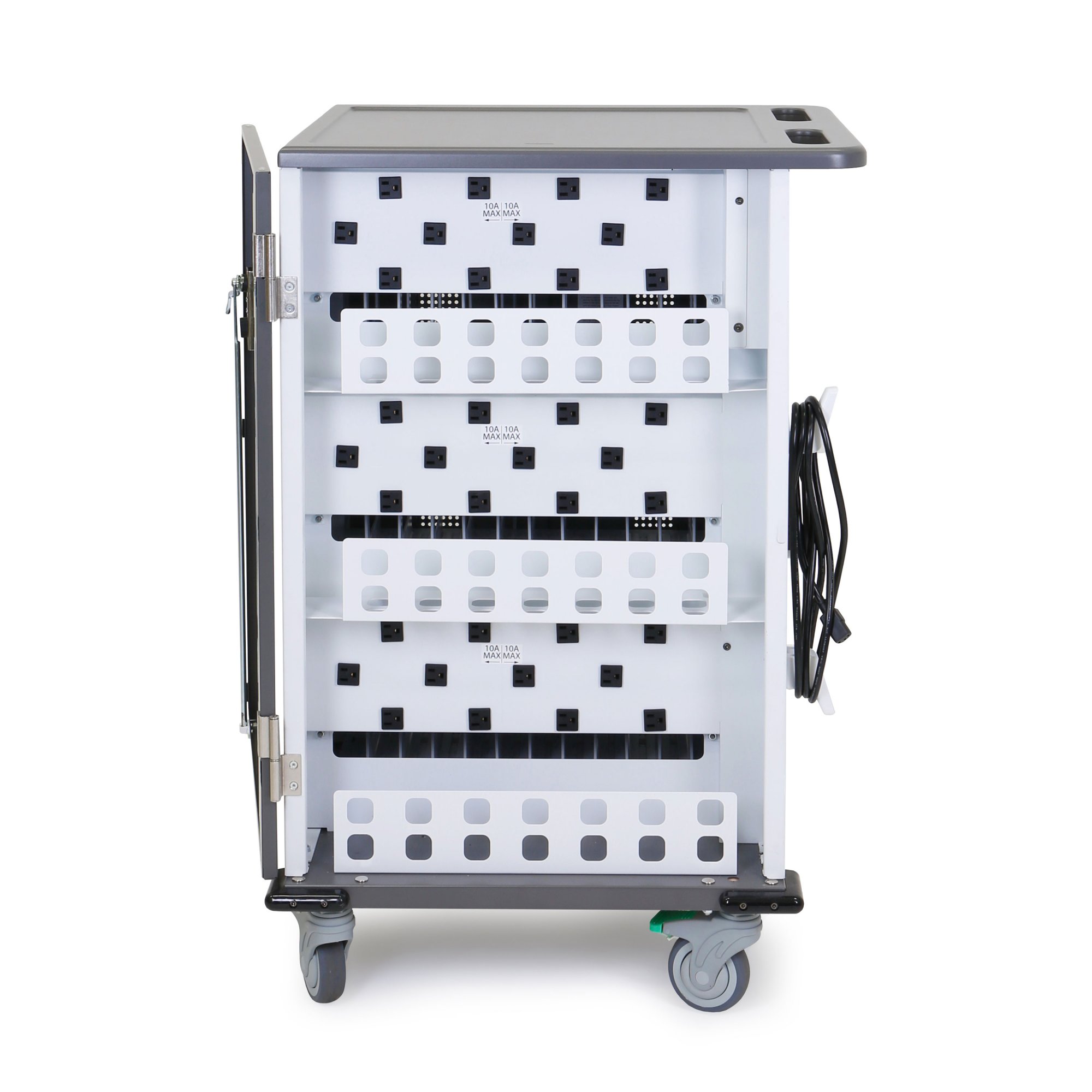 Ergotron YES36-CHR-1-65 YES36 Adjusta Charging Cart, Pre-wired