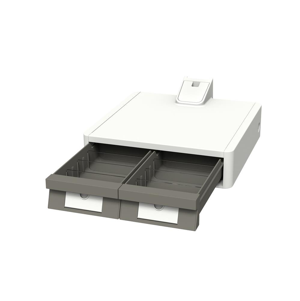 Ergotron MD-011212-1-0 Mosaic Double Drawers, Electronic Lock
