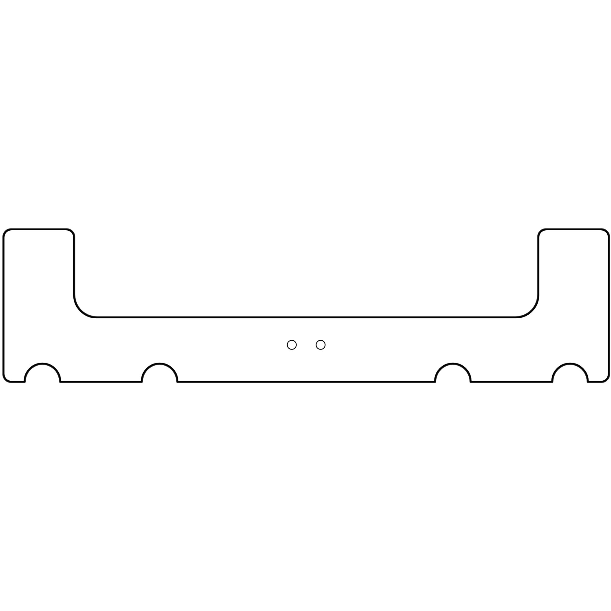 Ergotron 98-498 Template for Tablet Riser