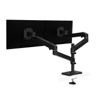 Ergotron 45-710-292 LX Pro Dual Stacking Arm, Grommet Mount (black)