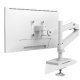 Ergotron 45-709-290 LX Pro Grommet Mount Arm, Tall Pole (white)