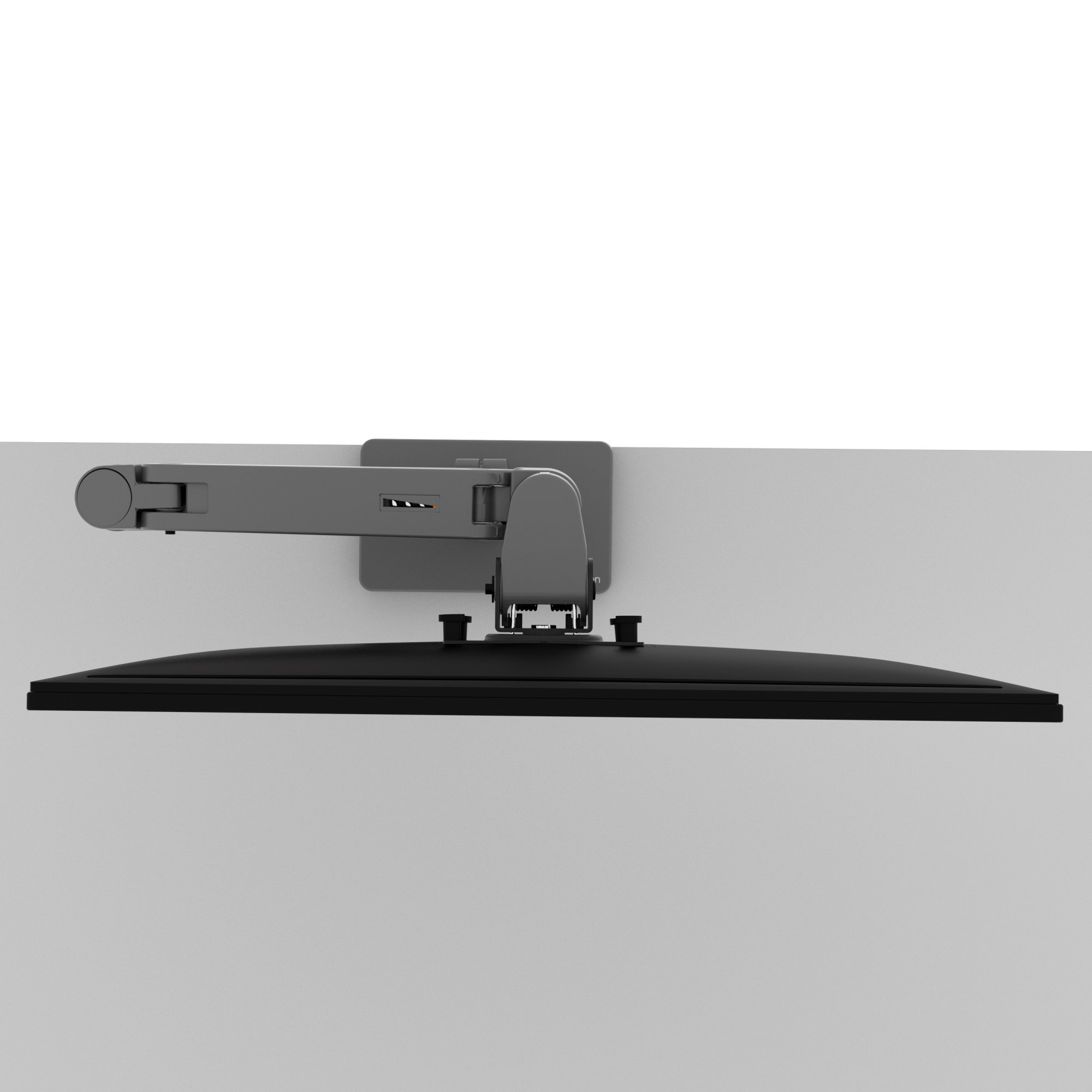 Ergotron 45-709-293 LX Pro Desk Monitor Grommet Mount Arm, Tall Pole (grey)