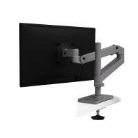 Ergotron 45-709-293 LX Pro Desk Monitor Grommet Mount Arm, Tall Pole (grey)
