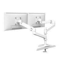 Ergotron 45-710-290 LX Pro Two Monitor Stacking Arm, Grommet Mount (white)