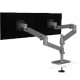 Ergotron 45-710-293 LX Pro Dual Stacking Arm, Grommet Mount (grey)