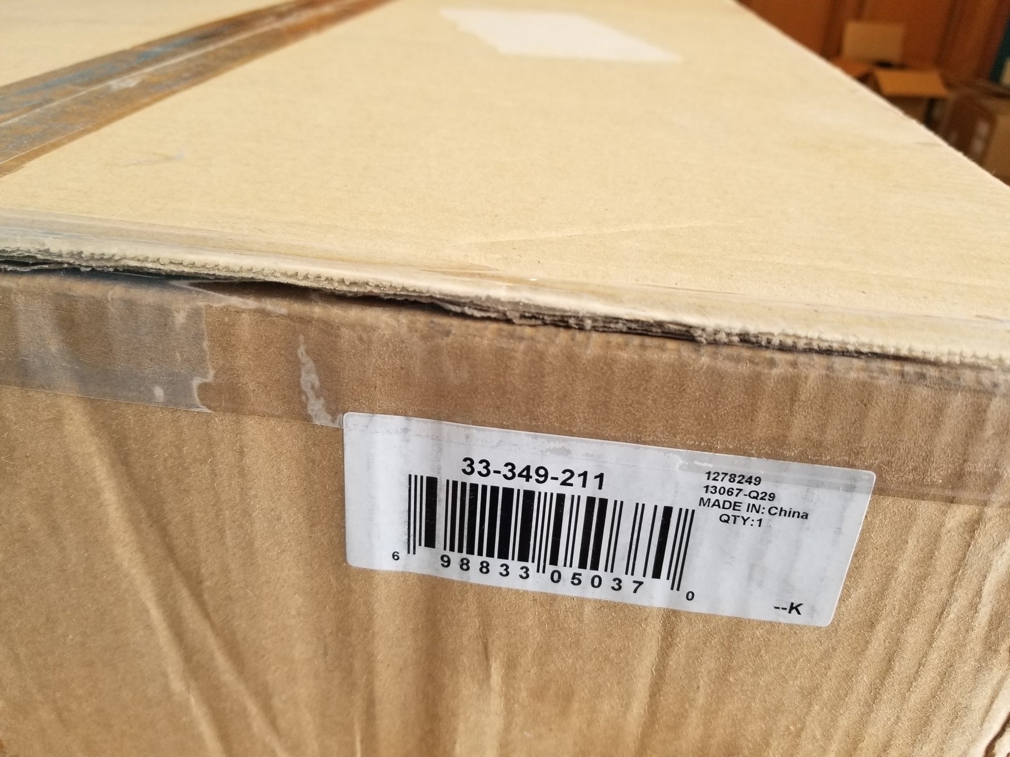 Open Box Ergotron 33-349-211 WorkFit-S, Dual Monitor with Worksurface