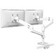 Ergotron 45-714-290 LX Pro Dual Stacking Arm, C-Clamp (white)
