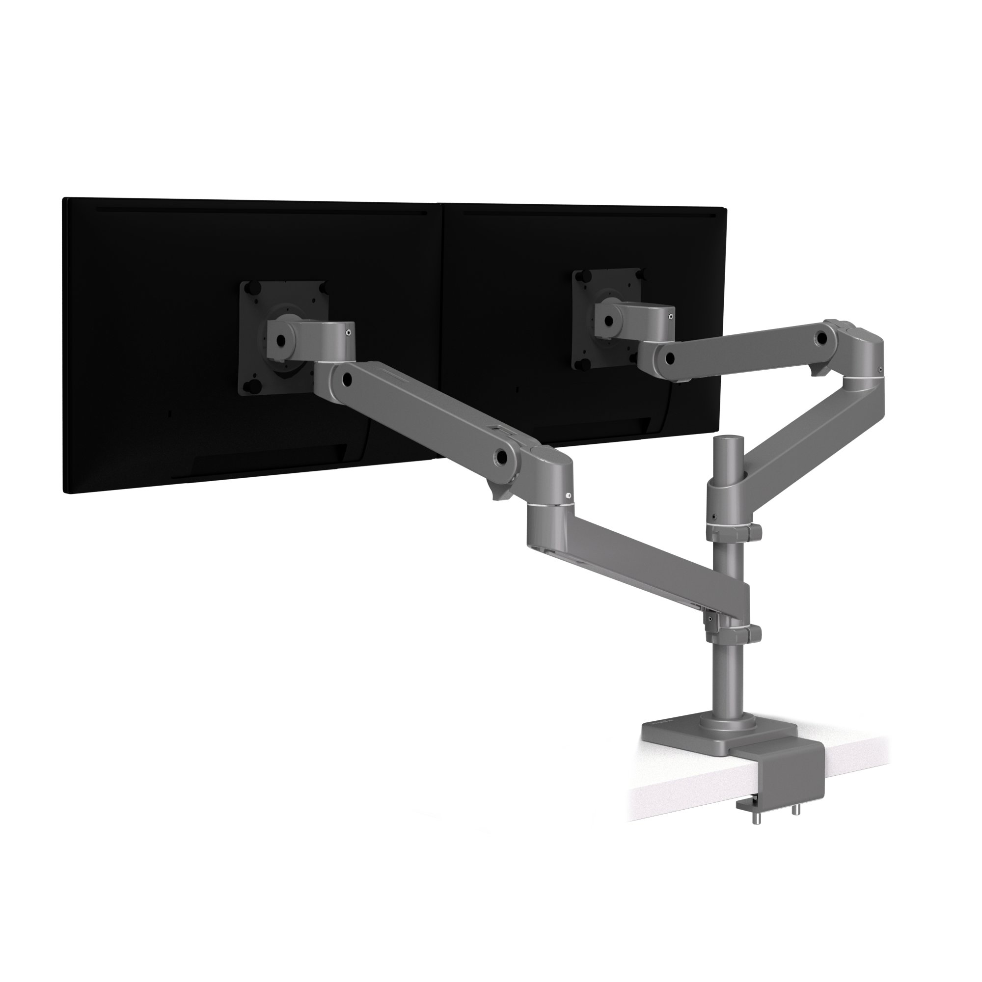 Ergotron 45-714-293 LX Pro Dual Stacking Arm, C-Clamp (grey)