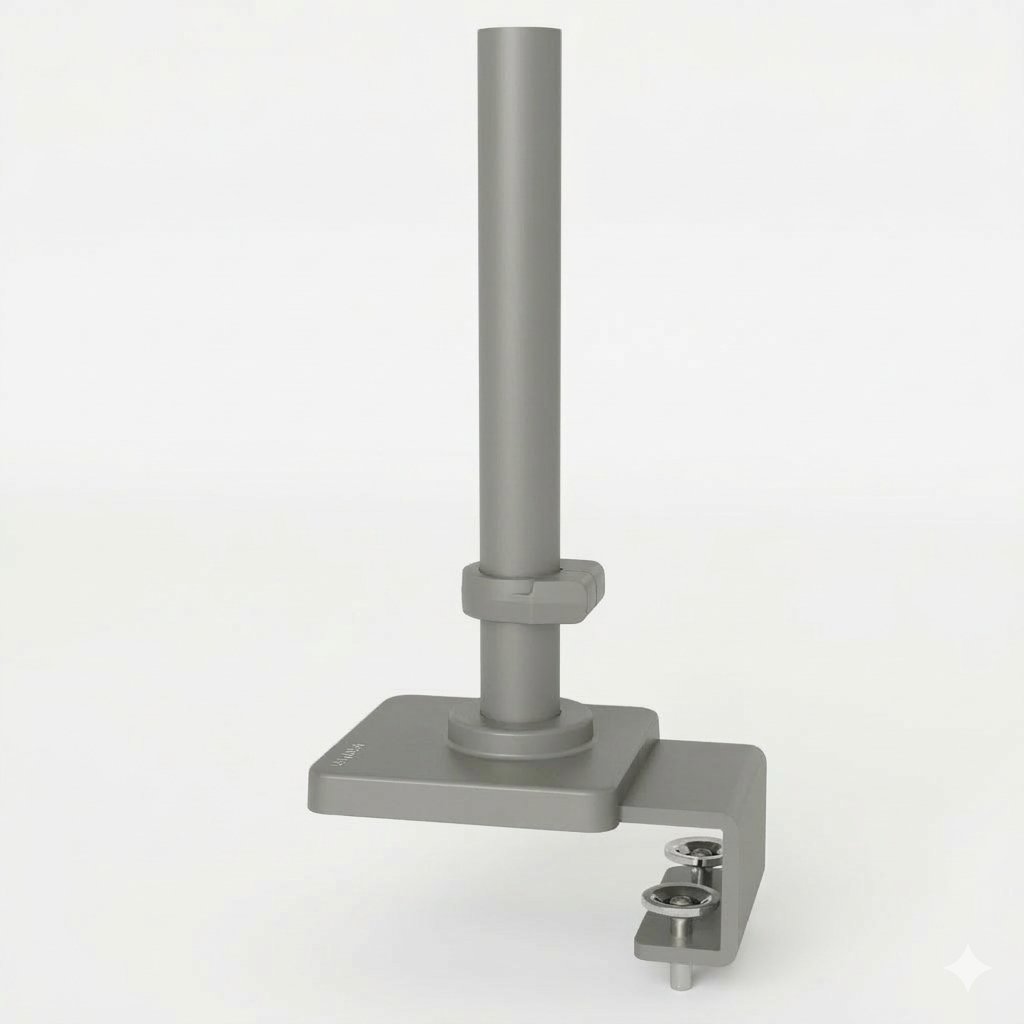 Ergotron 98-820-292 LX Pro Standard Base with C-Clamp, Tall Pole (black)