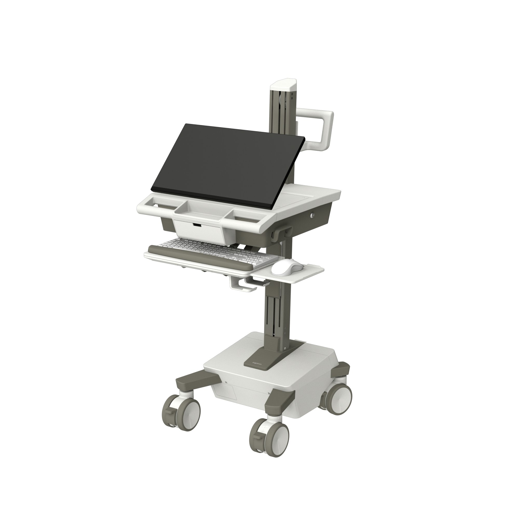 Ergotron M031-0101-100000-1-0 Mosaic LCD Medical Cart with Flex Arm