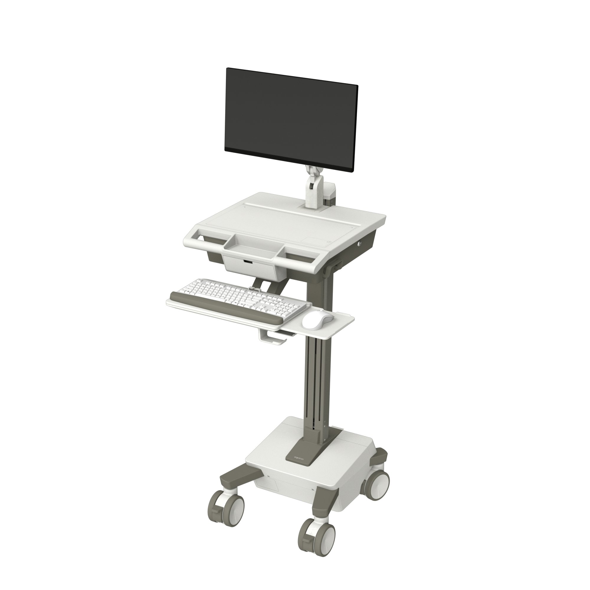 Ergotron M031-0101-100000-1-0 Mosaic LCD Medical Cart with Flex Arm