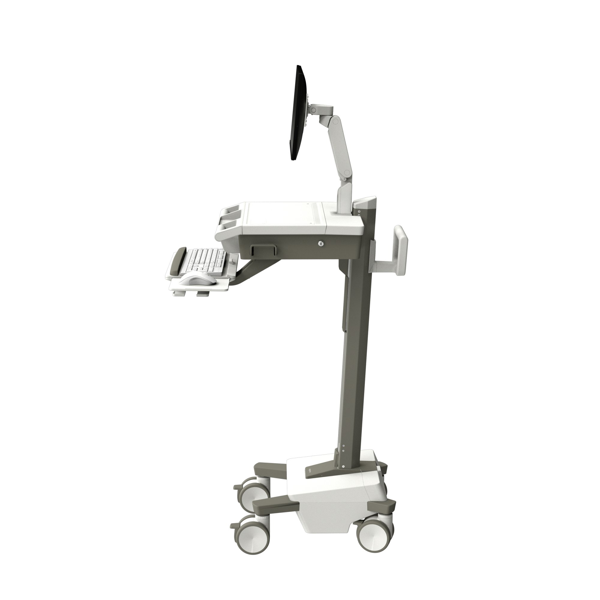 Ergotron M031-0101-100000-1-0 Mosaic LCD Medical Cart with Flex Arm