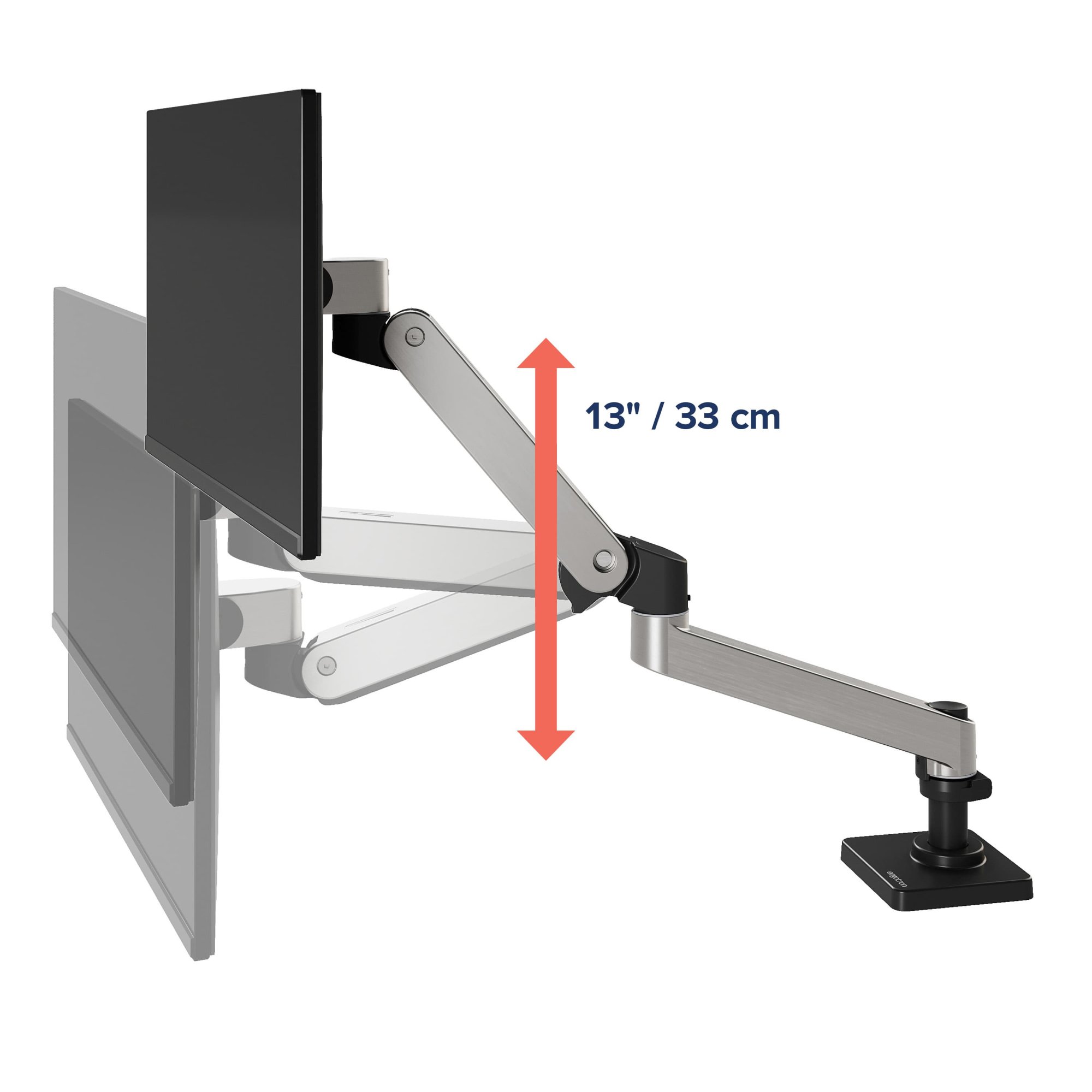 Ergotron 45-682-026 LX Pro Desk Mount Monitor Arm (polished aluminum)