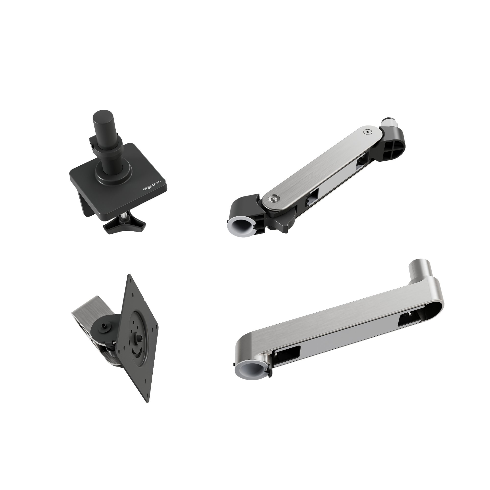 Ergotron 45-682-026 LX Pro Desk Mount Monitor Arm (polished aluminum)