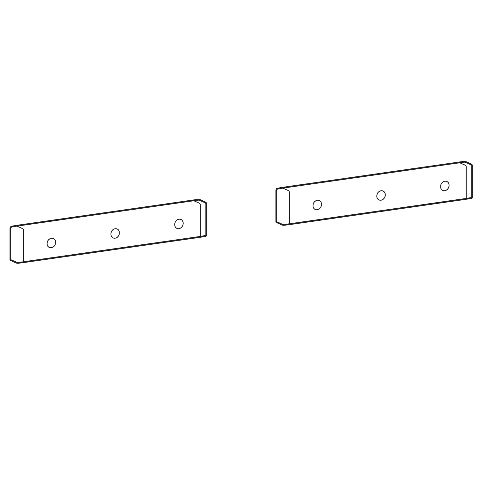 Ergotron 98-791-289 DIN Rail, Rear Mount